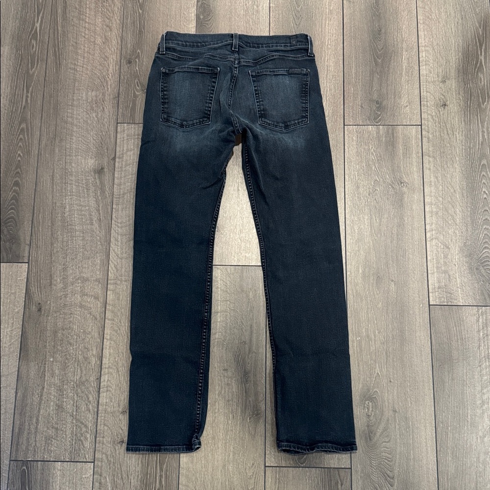 7 For All Mankind Men’s Dark Wash Jeans Sz 32 - Picture 5 of 5